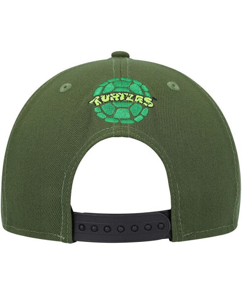 Men's Green Teenage Mutant Ninja Turtles Wordmark Trucker 9FIFTY Snapback Hat