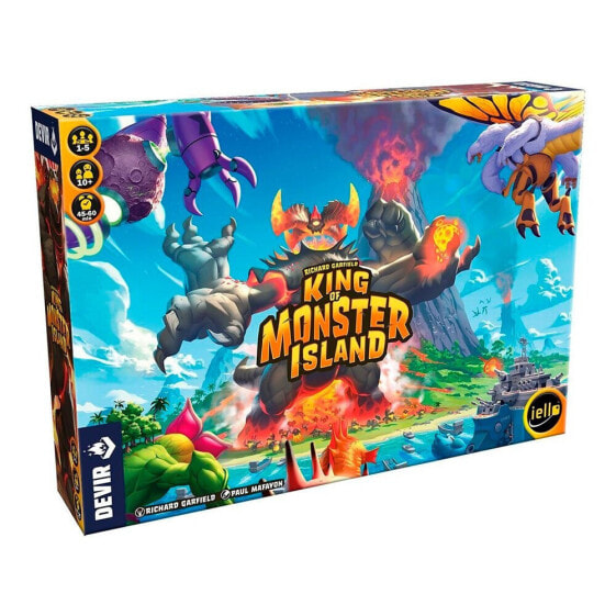 Настольная игра DEVIR IBERIA King Of Monster Island - кооперативная