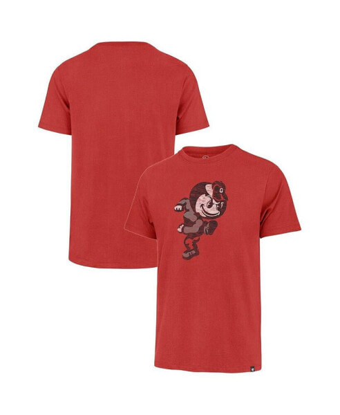 Men's Scarlet Ohio State Buckeyes Premier Franklin T-shirt