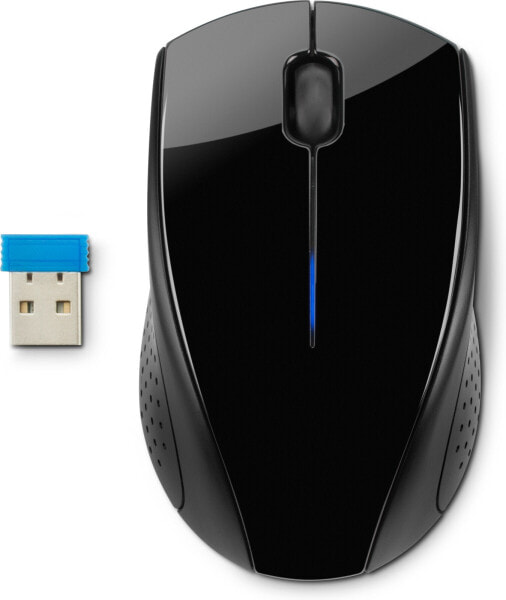 HP Wireless Mouse 220 - Ambidextrous - RF Wireless - Black