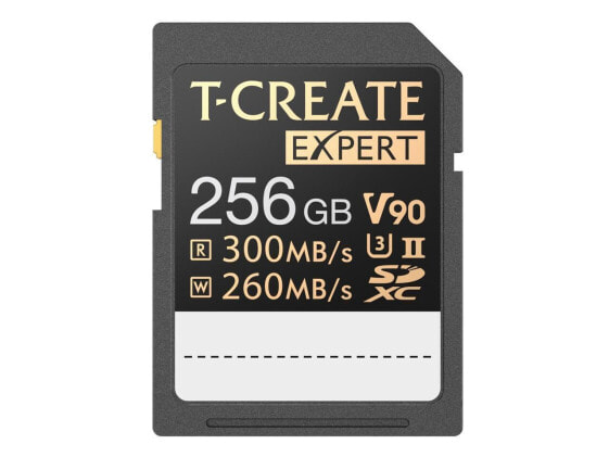 Team Group 256GB Expert SD Card UHS-II / U3 / V90 Read/Write Speed Up to 300/260