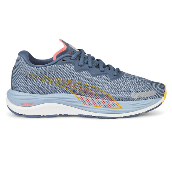 Puma Velocity Nitro 2 Running Womens Blue Sneakers Athletic Shoes 37626208