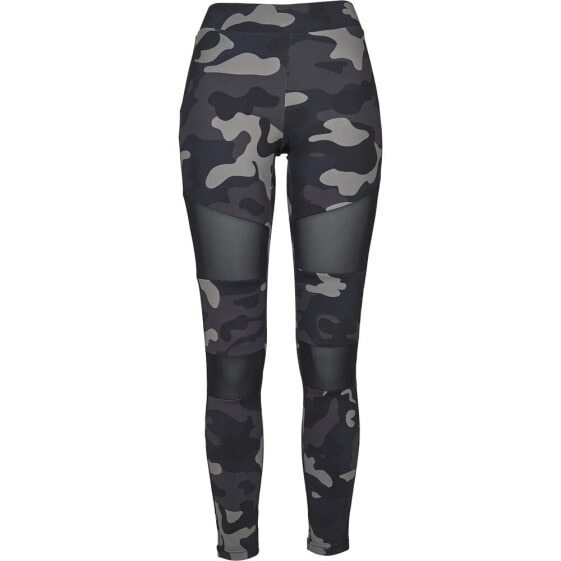 URBAN CLASSICS Knitted Leggings Camo Tech