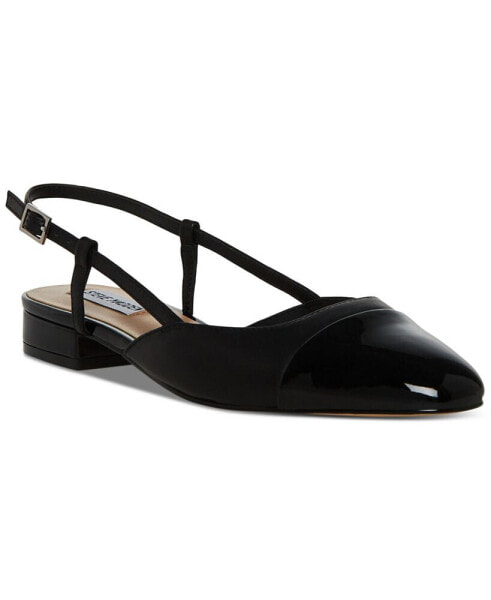 Women's Belinda Cap-Toe Slingback Flats