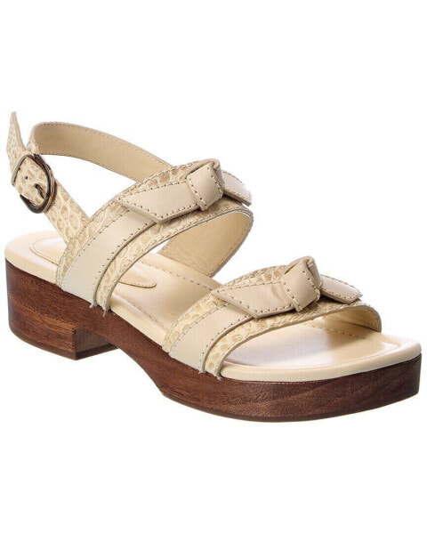 Alexandre Birman Clarita Leather Sandal Women's White 35