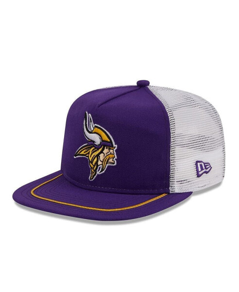 Men's Purple, White Minnesota Vikings Original Classic Golfer Adjustable Hat