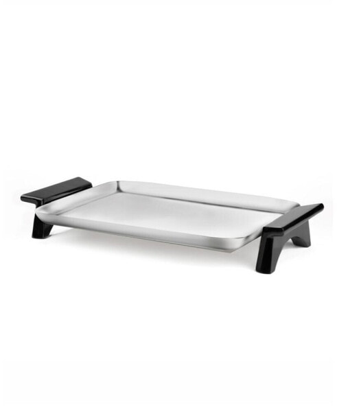 Circa Rectangular Tray with Footed Handles