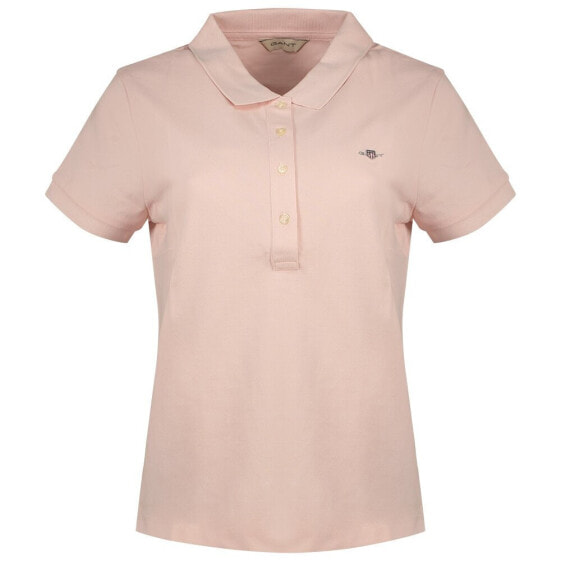 GANT Slim Sheild Cap Pique short sleeve polo