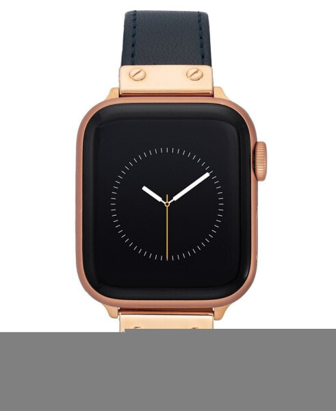 Часы Anne Klein Navy Leather Apple Watch