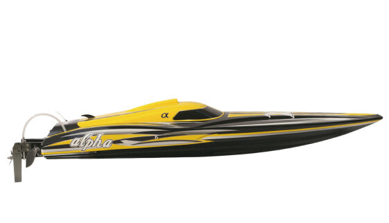 Amewi Alpha - Ready-to-Run (RTR) - Black,Yellow - Boat - Electric engine - Brushless - 2.4 GHz