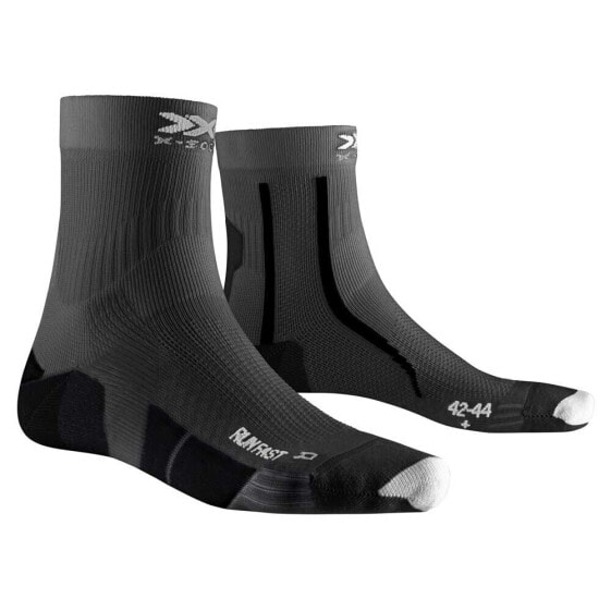 Носки для бега X Socks Run Fast 4.0 Голубой и Белый 4.0