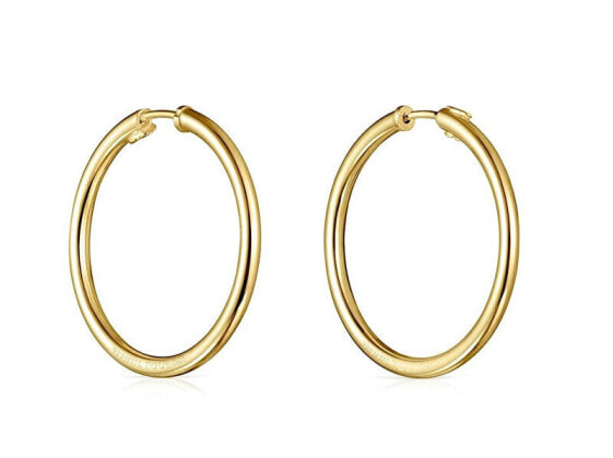 Vermeil gold plated hoop earrings 1002124700