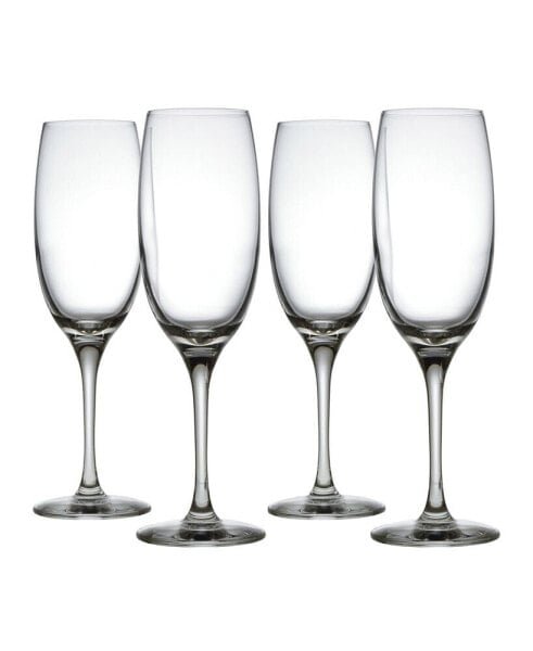 Mami XL Champagne Flutes, Set of 4
