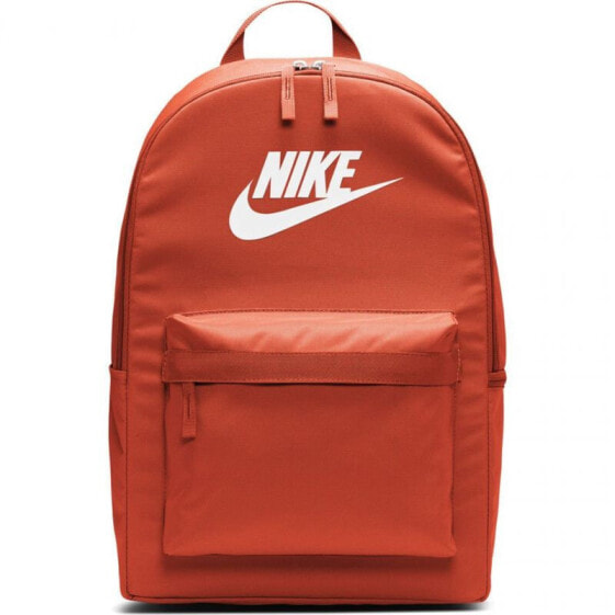 Мужской рюкзак оранжевый с логотипом Nike Heritage 2.0 BA5879 891 Backpack