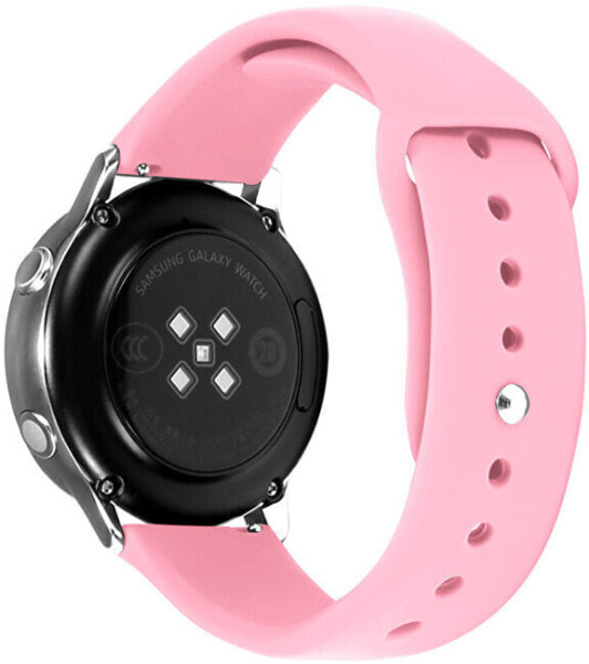 Silicone strap for Samsung Galaxy Watch - Vintage Rose 20 mm