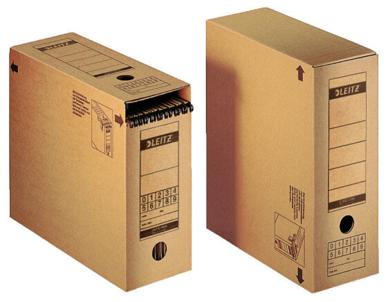 Esselte Leitz 60860000, Cardboard, Brown, A4, 180 g, 120 x 325 x 275 mm