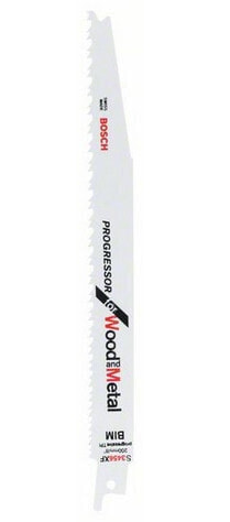 Bosch S 3456 XF - Sabre saw blade - Chipboard,Epoxy,Profile,Sheet metal,Wood with nails - Bimetal - 6 - 12 - 2.1 mm - 4.3 mm