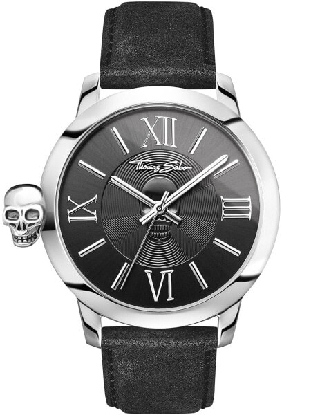 Thomas Sabo WA0296-218-203 Rebel with Karma Mens Watch 46mm 10ATM