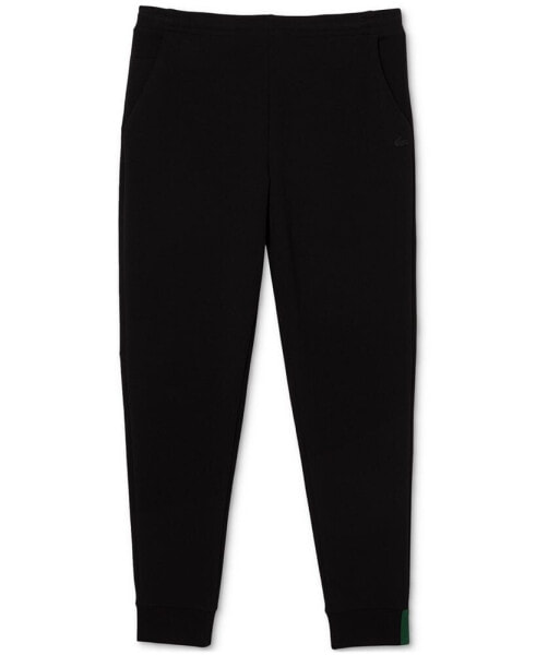 Men's Solid Active Double Face Track Pants