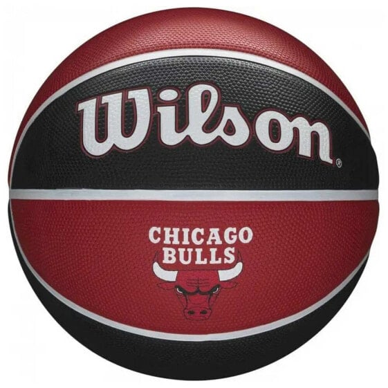 Мяч баскетбольный Wilson NBA Team Tribute Bullsаницализ НБА