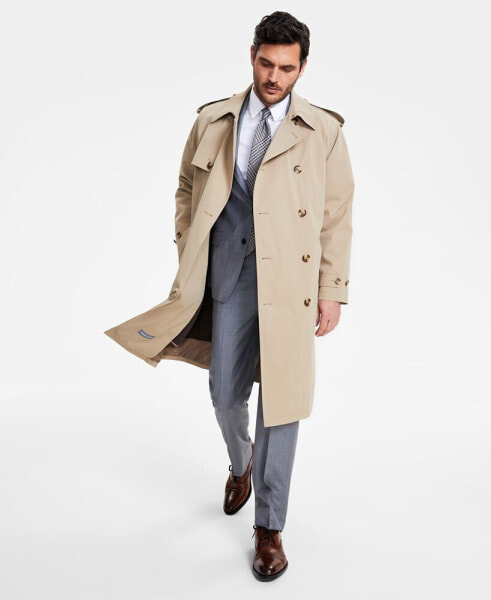 Men's Classic-Fit Trench Coat