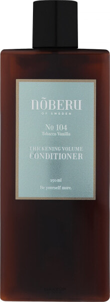 Conditioner für mehr Volumen - Noberu Of Sweden №104 Tobacco-Vanilla Thickening Volume Conditioner 250 ml