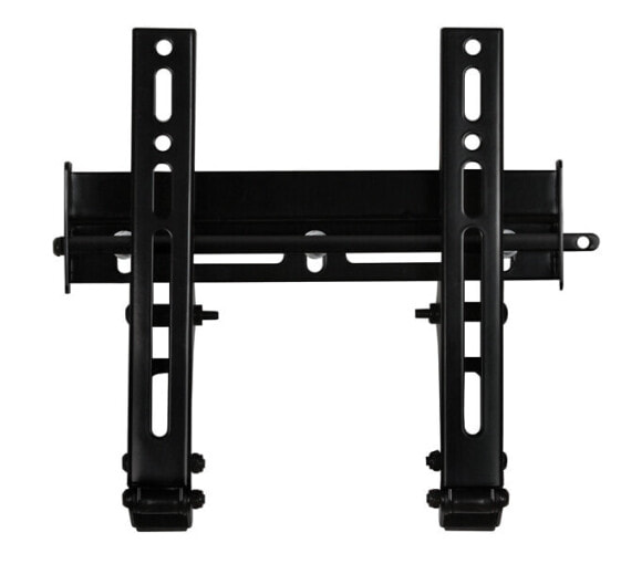 B-TECH Flat Screen Wall Mount with Tilt - 119.4 cm (47") - 40 kg - 225 x 200 mm - 0 - 15° - Black