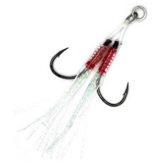 MUSTAD Micro Worm Double Jigging Assist Hook