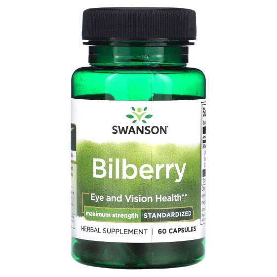 Bilberry, 60 Capsules