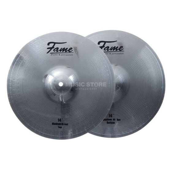 Fame Reflex Hi-Hats 14" (Silver)