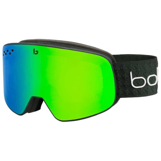 Маска для горных лыж Bolle Nevada Ski Goggles с фотохромными и поляризационными линзами Phantom+ Green Emerald Cat 2 Cat 2 18% амбровой основойущий т Горные лыжи