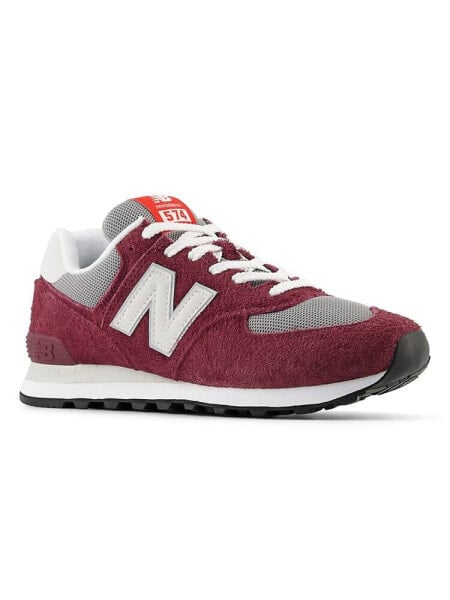 New Balance 574 trainers in purple