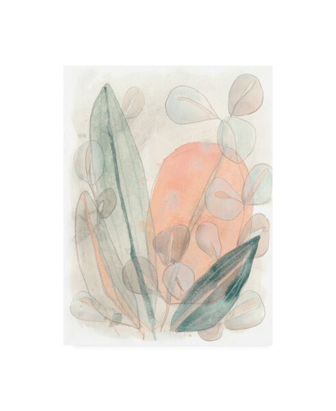 June Erica Vess Leaf Scatter I Canvas Art - 27" x 33.5"