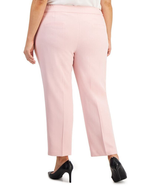 Plus Size Straight-Leg Pants