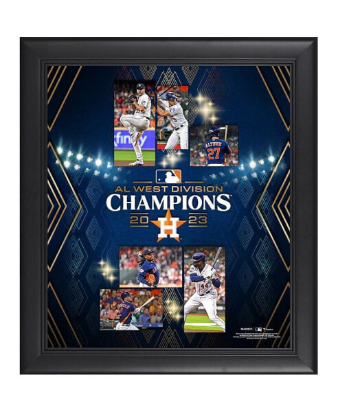 Houston Astros 2023 AL West Division Champions 15" x 17" Collage