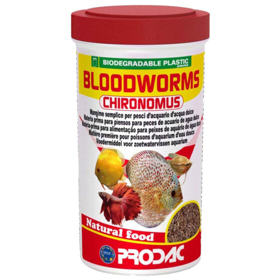 PRODAC BloodWorms 7g Fish Food