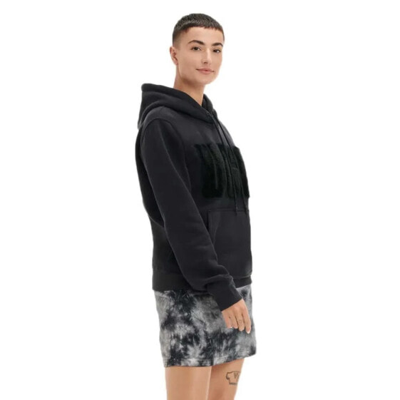 UGG Rey Fuzzy Logo hoodie