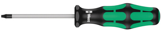 Wera 367 TORX® BO Screwdriver for tamper-proof TORX® screws - 25 mm - 8 cm - 25 mm - 27 g - Black/Green