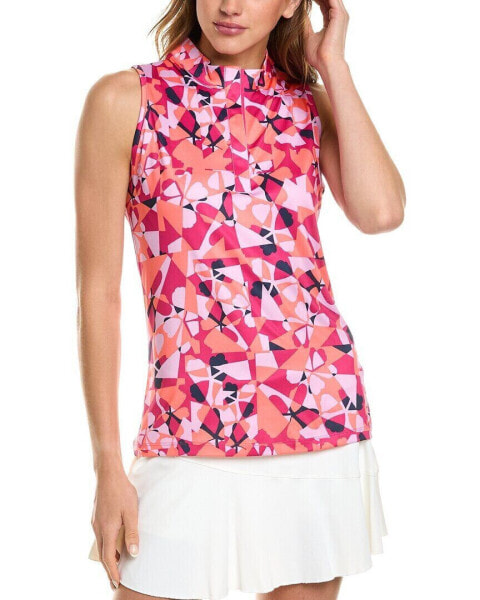 Callaway Geometric Floral Top Women's