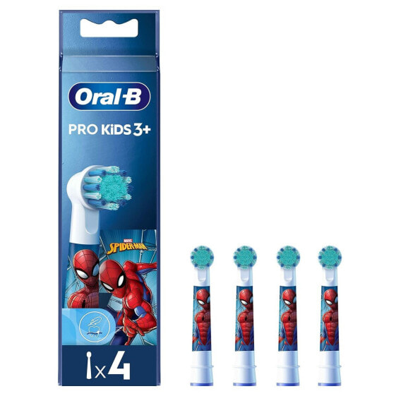 Сменные щетки для электрической зубной щетки Oral-B EB10 4 FFS SPIDERMAN