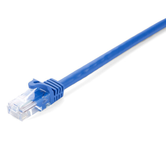 V7 CAT6 Ethernet UTP 0.5M Blue - 0.5 m - Cat6 - U/UTP (UTP) - RJ-45 - RJ-45