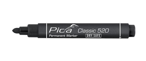 Маркер постоянный Pica Marker Classic черный округлый
