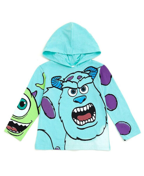 Toddler Boys Mickey Mouse Lion King Cars Monsters Inc. Hooded Long Sleeve T-Shirt to