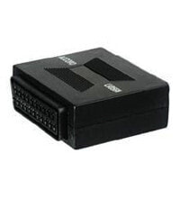 Разъемы и переходники Wentronic AVK 604 Scart-Scart Черный