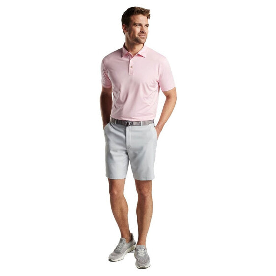 PETER MILLAR Solid Stretch short sleeve polo