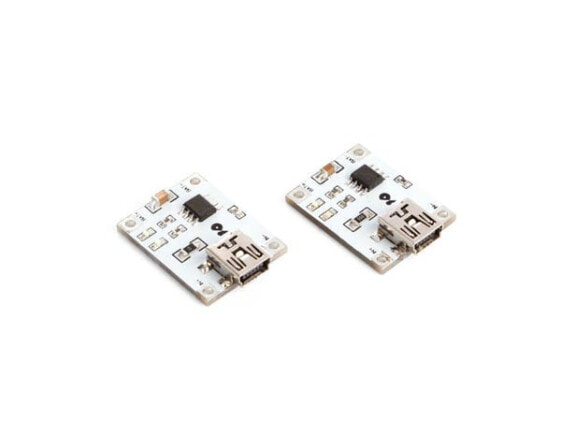 Whadda 1 A LITHIUM BATTERY CHARGING BOARD - Battery block - Silver - White - 25 mm - 19 mm - 10 mm - 10 g