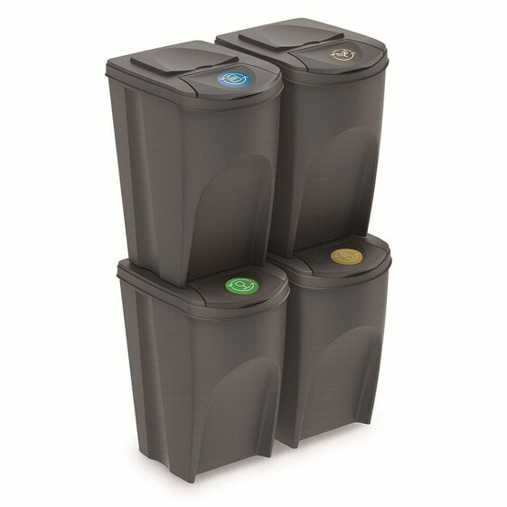 PROSPERPLAST Sortibox Recycling Bins 140L 4 units refurbished