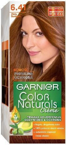 Garnier Color Naturals Krem koloryzujący nr 6.41 Złoty Bursztyn