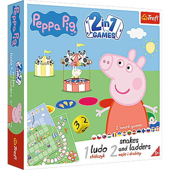 TREFL Peppa Pig Board Game 2 In 1 doll