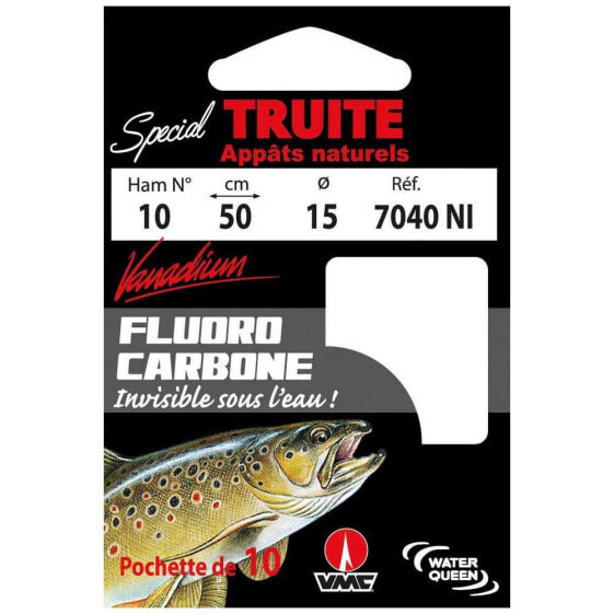 RAGOT Special Trout Natural Bait 7040NI Tied Hook 0.5 m 0.175 mm